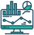 Offers in-depth reports